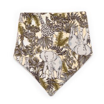 Bavoir Bandana pour bébé - Animaux 1