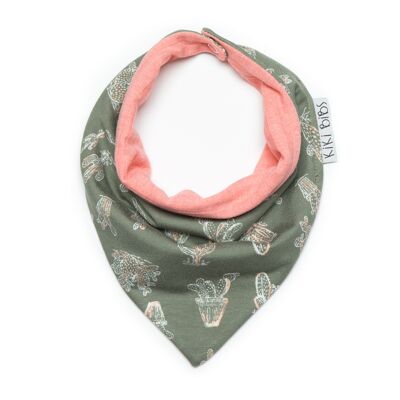 Bavoir Bandana Bébé - Cactus