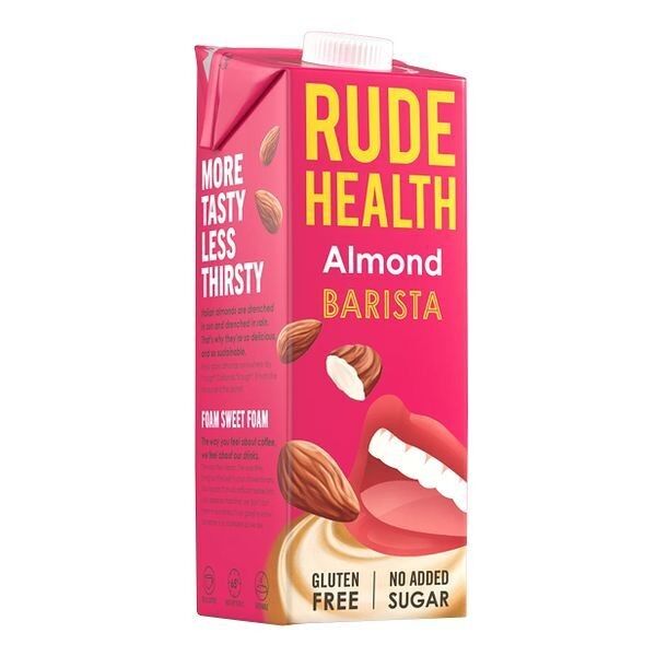 Bebida vegetal de almendras Barista - 1L RUDE HEALTH