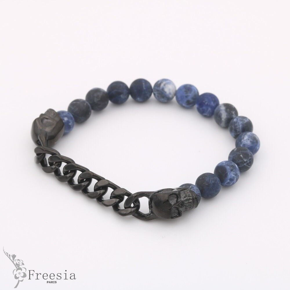 Armband homme pierre naturelle - 13210