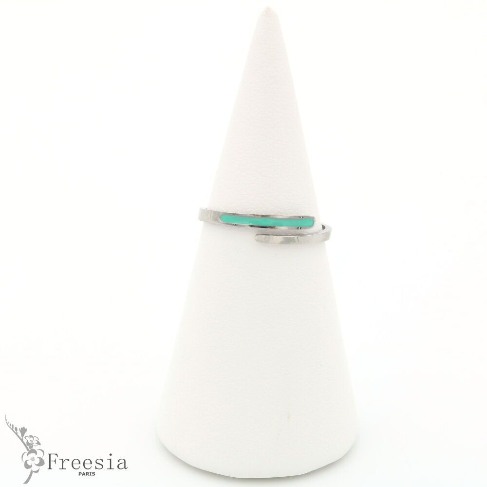 Bague en acier laqué - 18412