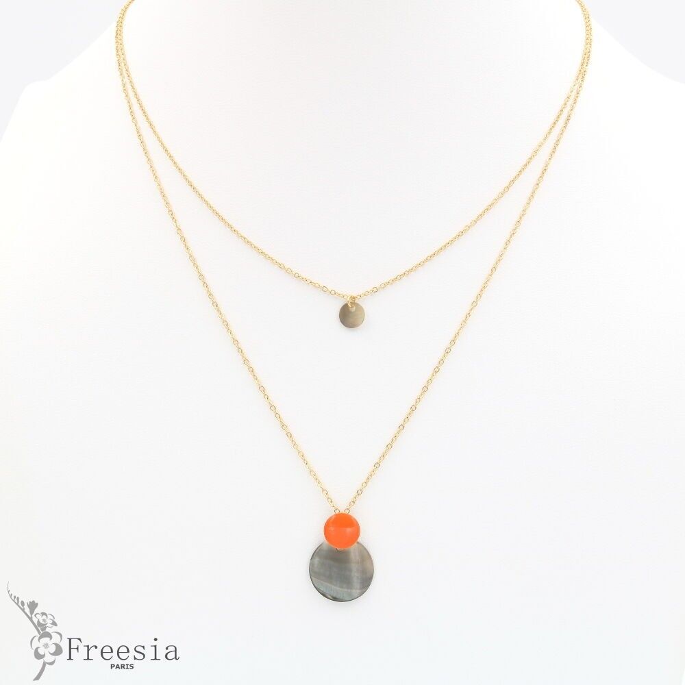 Halskette aus lackiertem Stahl – 11122