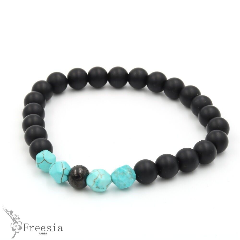 Armband homme pierre naturelle - 12232