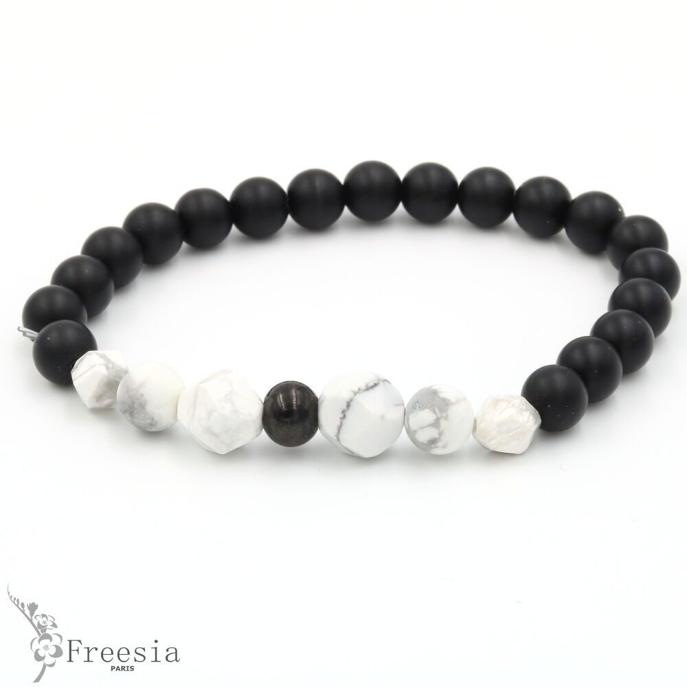 Armband homme pierre naturelle - 12234