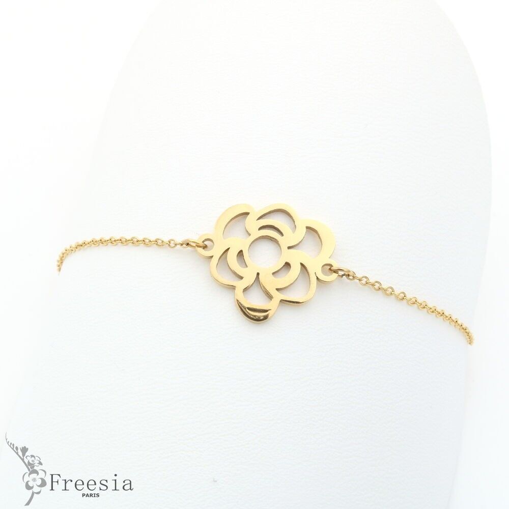 Armband acier ajouré - 12275