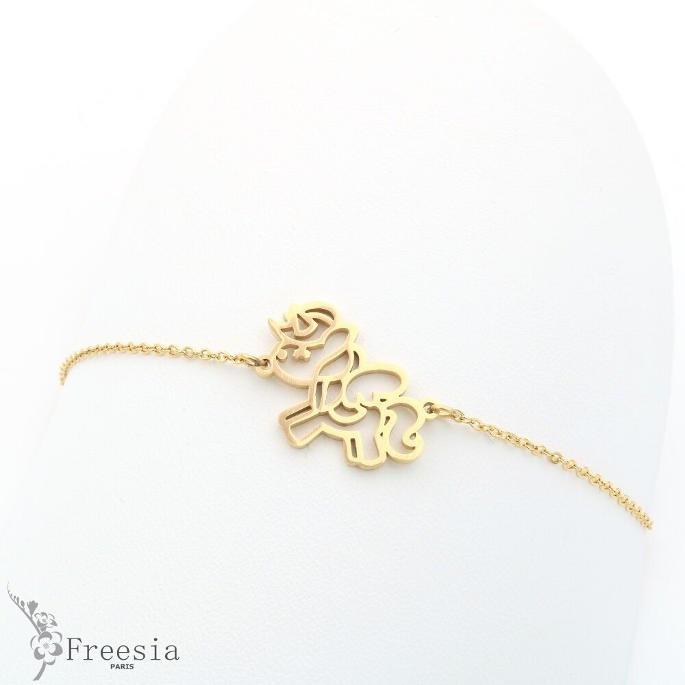 Armband acier ajouré - 12279