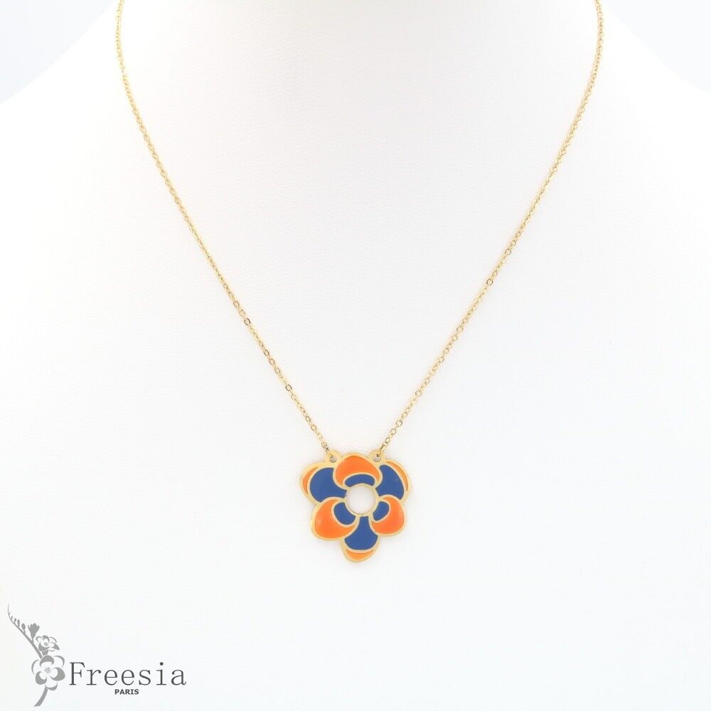 Halskette aus lackiertem Stahl – 12145