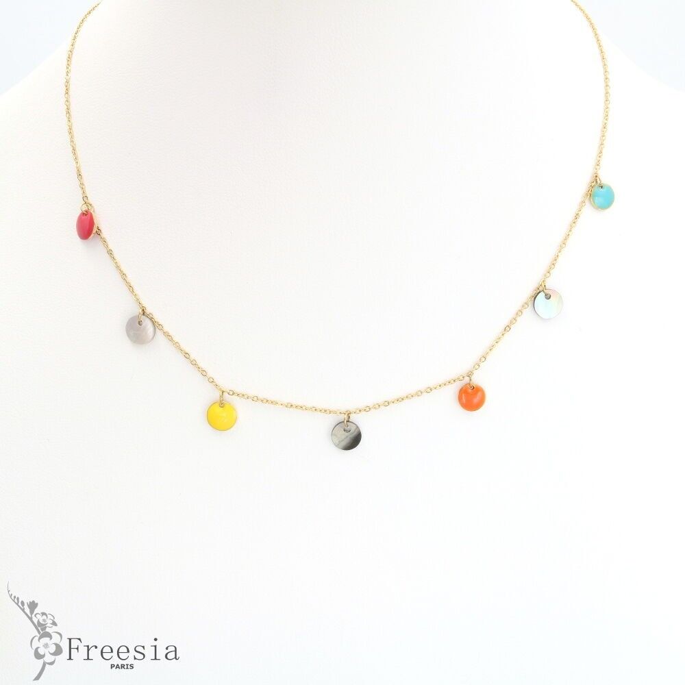 Halskette aus lackiertem Stahl – 12148