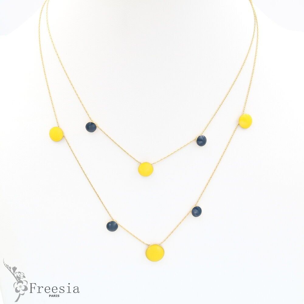 Halskette aus lackiertem Stahl – 12149