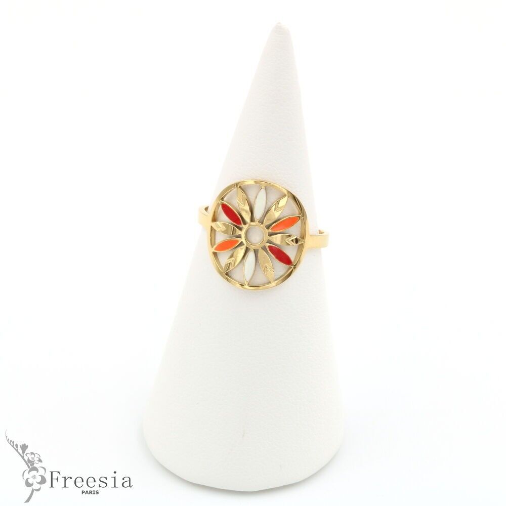 Bague en acier laqué - 11408