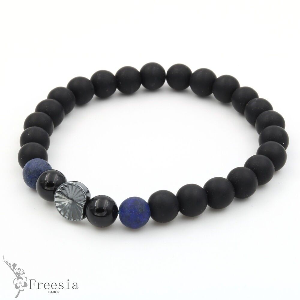 Armband homme pierre naturelle - 13275