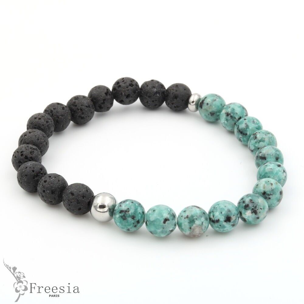 Armband homme pierre naturelle - 13279