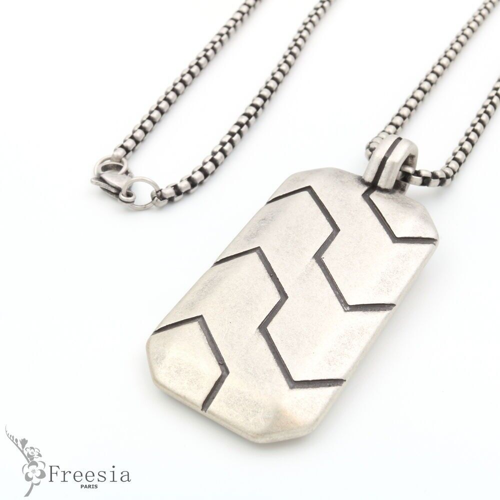 Collier homme acier - 10634