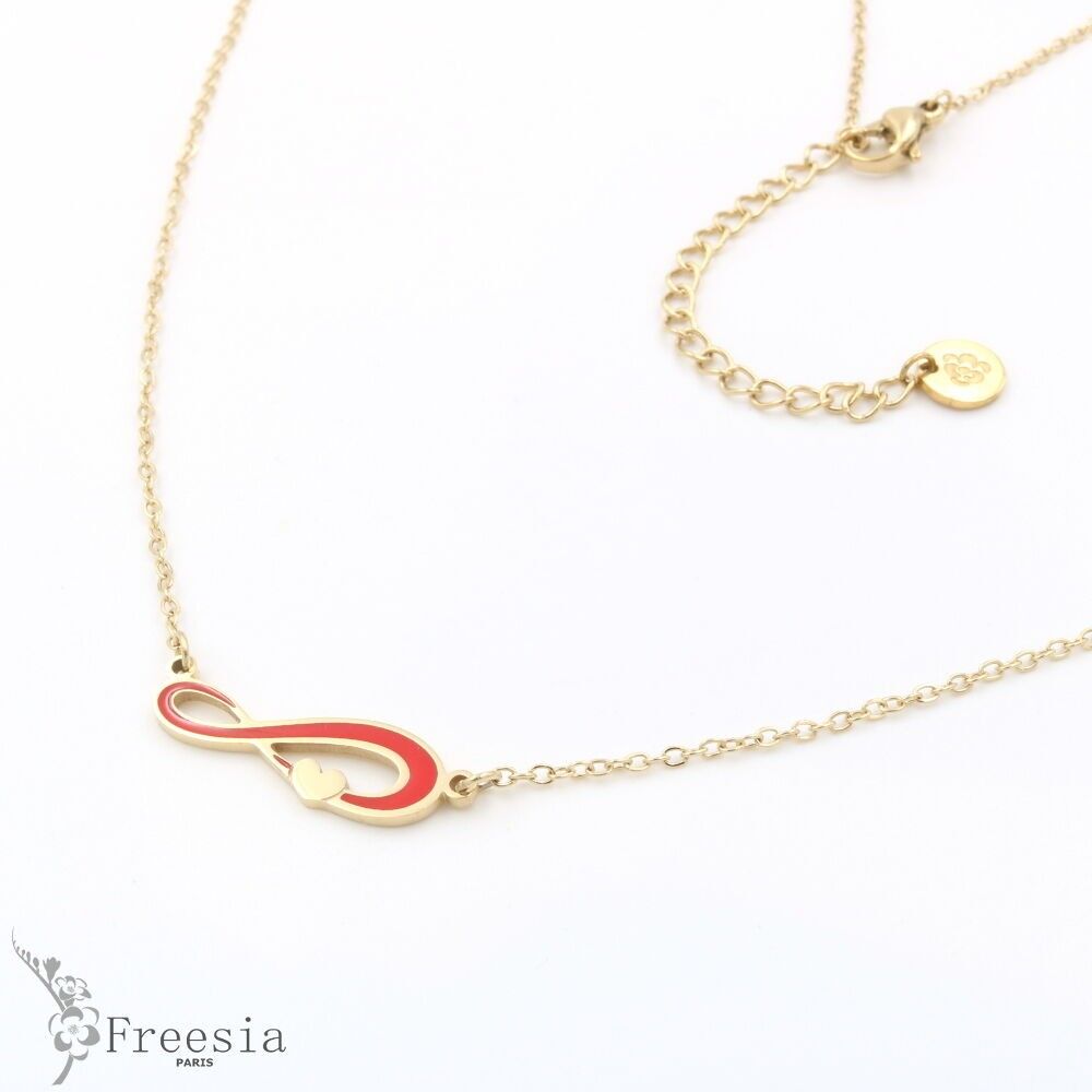 Collier en acier laqué - 12182