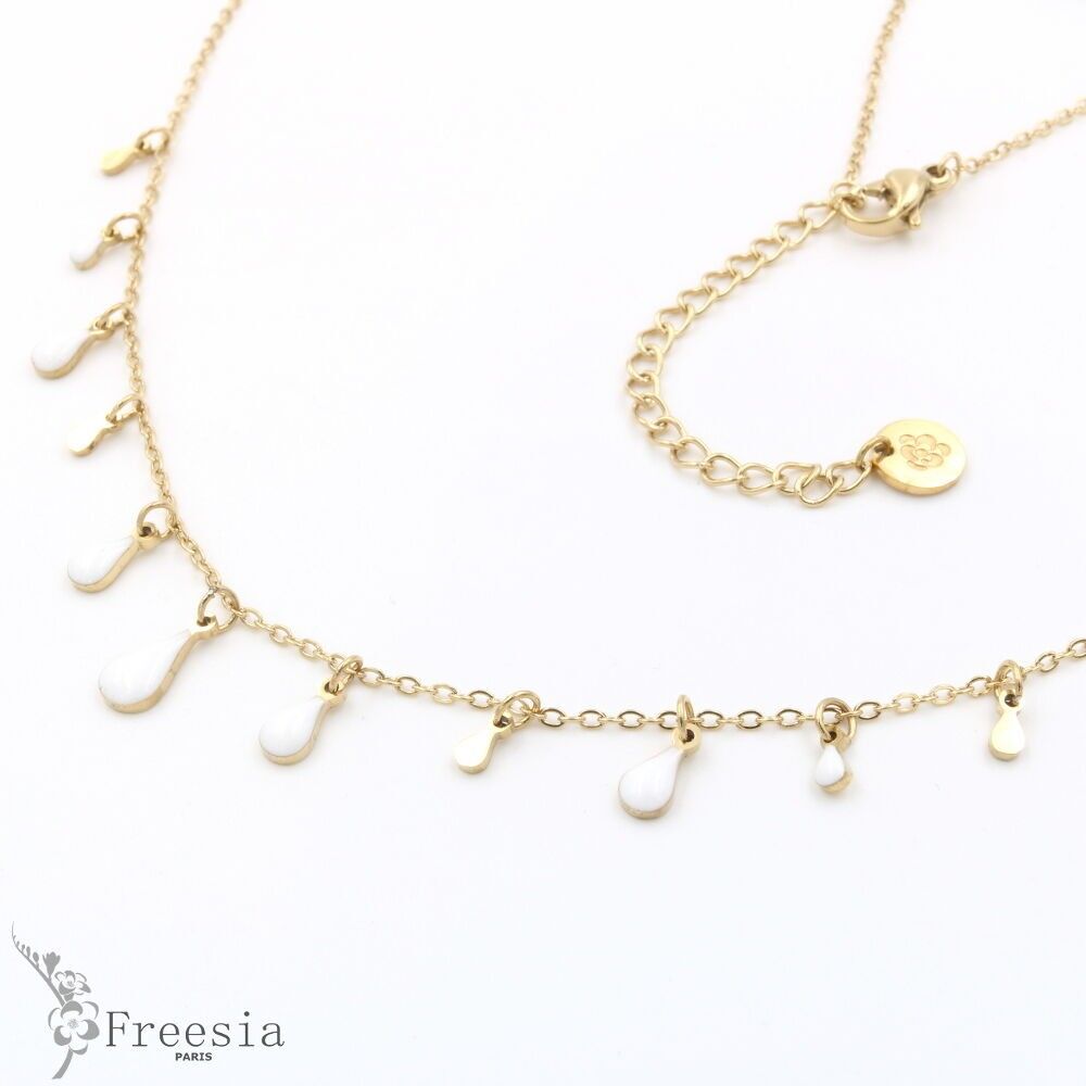 Halskette aus lackiertem Stahl – 12185