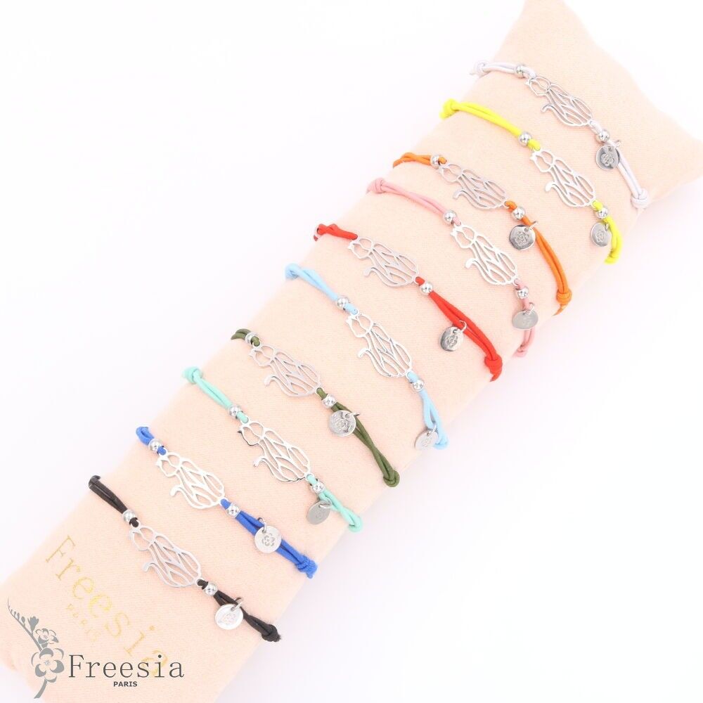 Bracelet acier ajouré - 15257