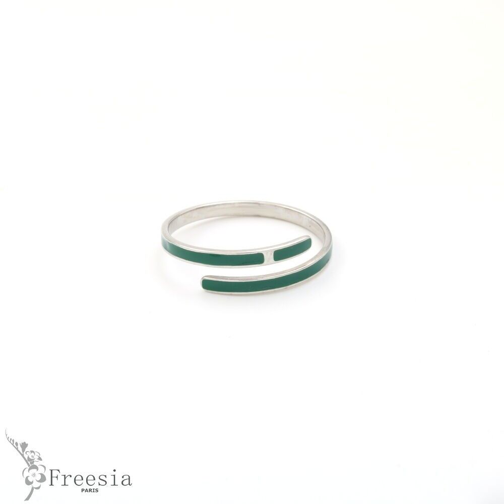 Bague en acier laqué - 11434