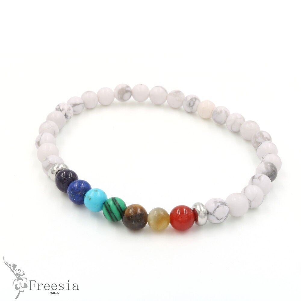 Pulsera hombre pierre naturelle et acier - 11613