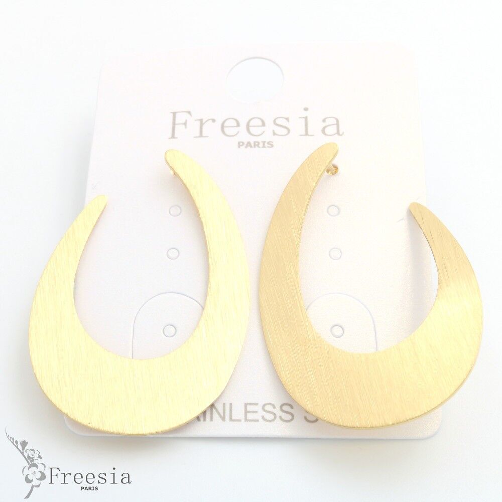 Boucles d'oreilles acier - 10325