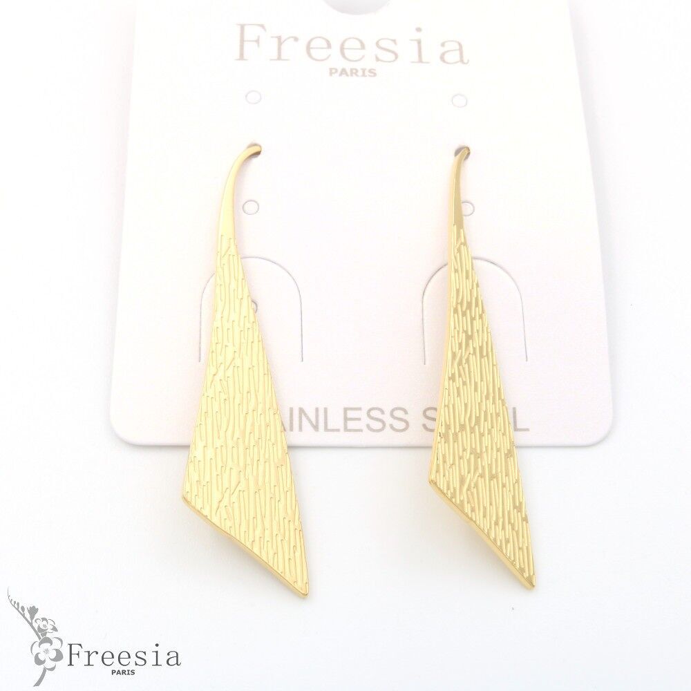 Boucles d'oreilles acier - 10327