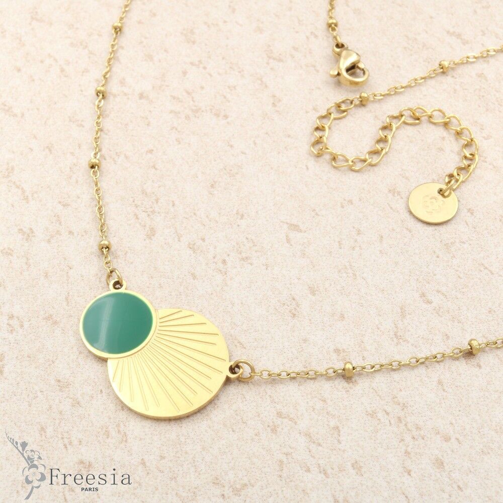 Collier en acier laqué - 10175