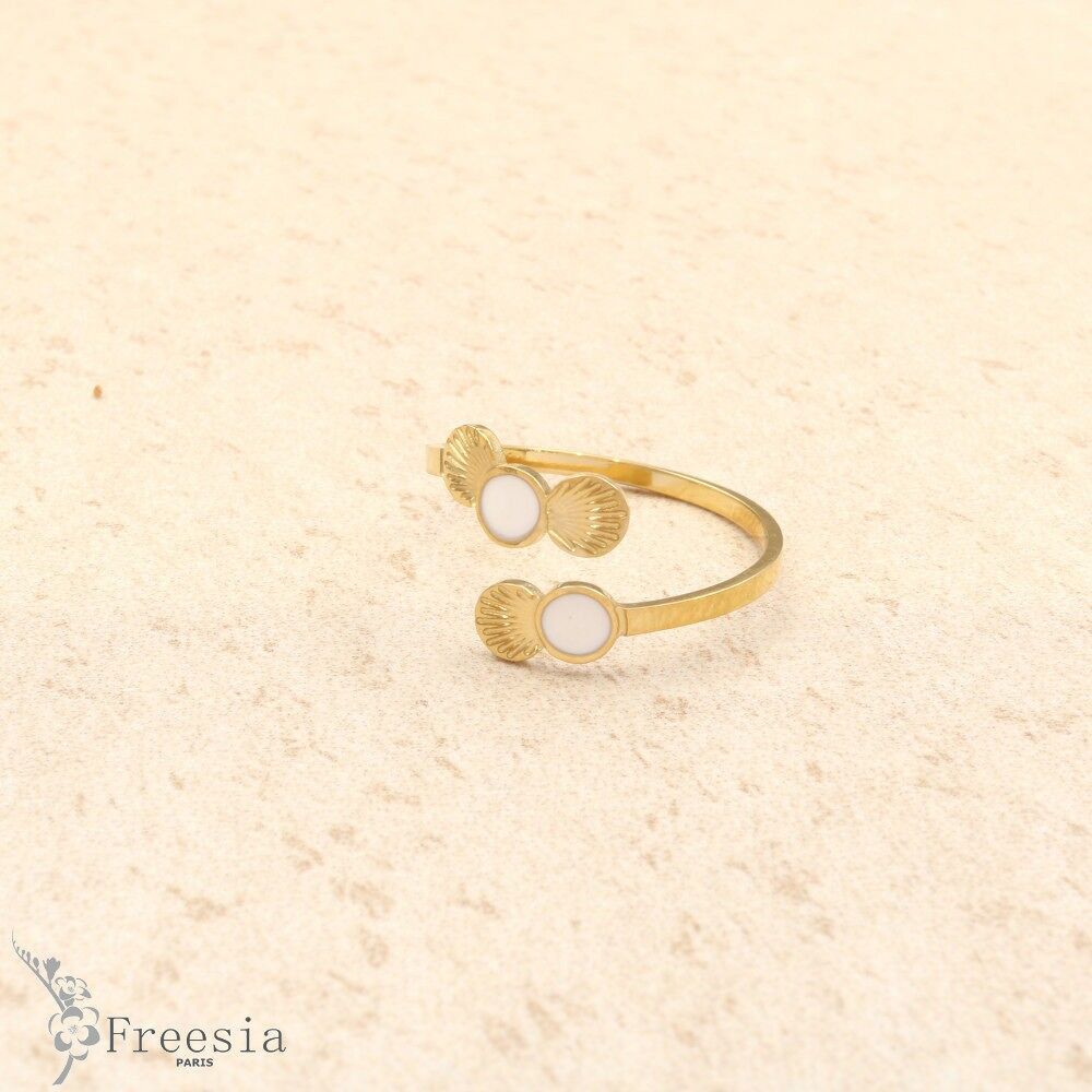 Bague en acier laqué - 10437