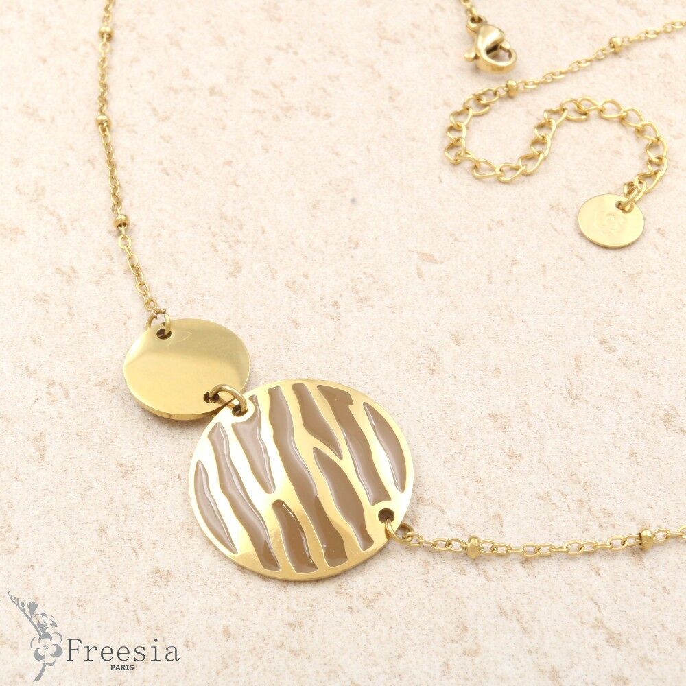 Collier en acier laqué - 10177