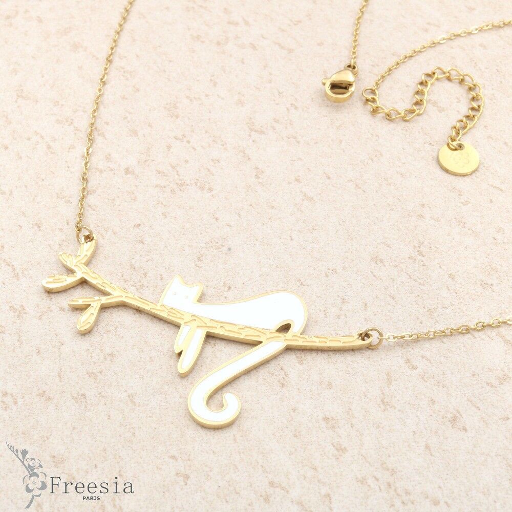 Collier in acciaio laccato - 10180