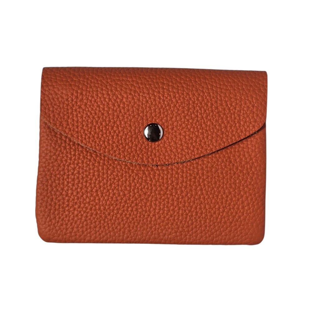 Leder Münzbörse Orange