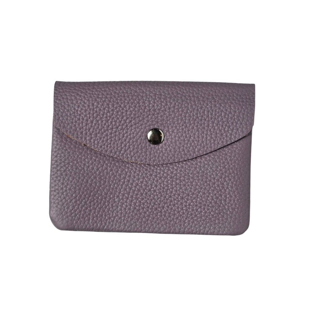 Leder Münzbörse Lila