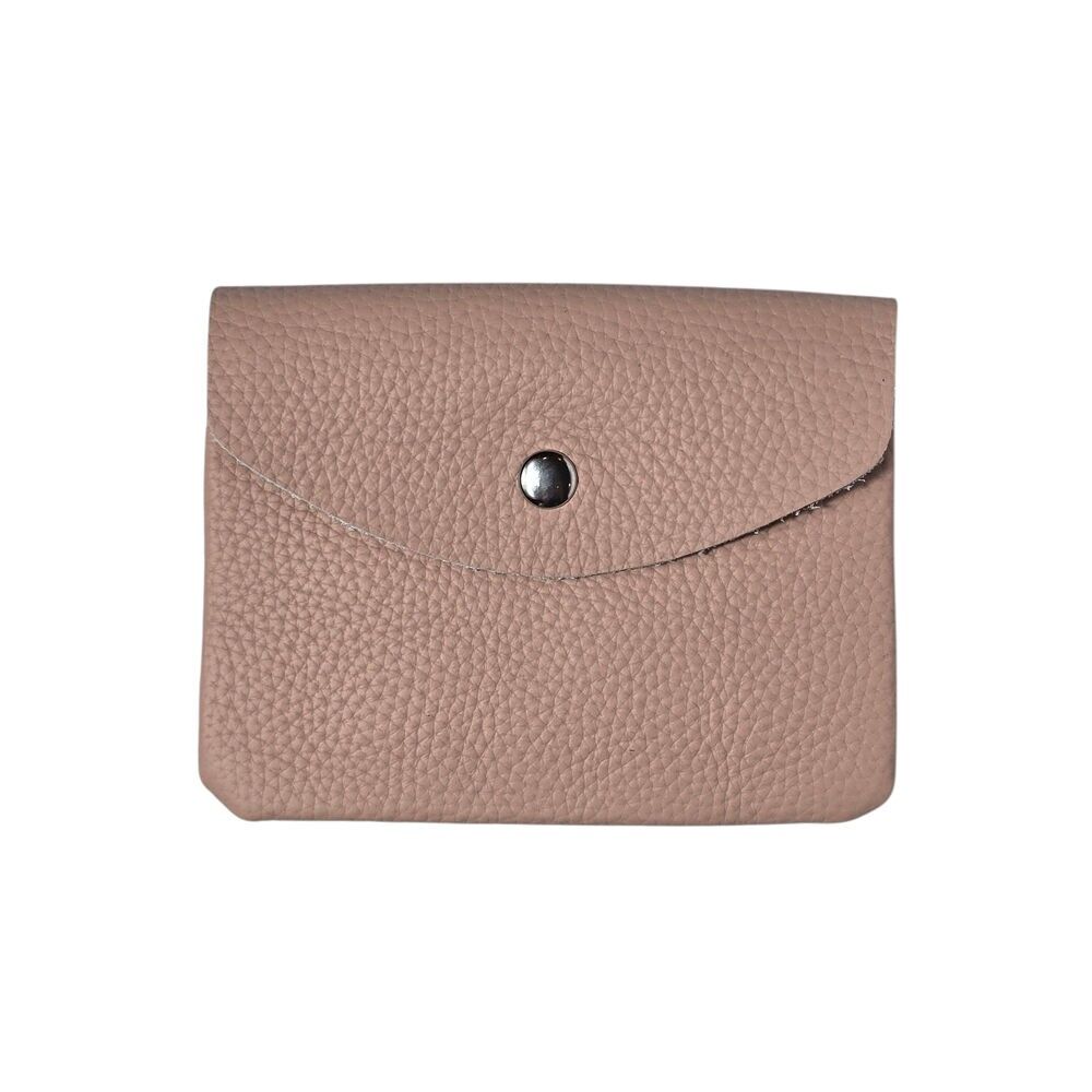 Ledergeldbörse in Kristallrosa