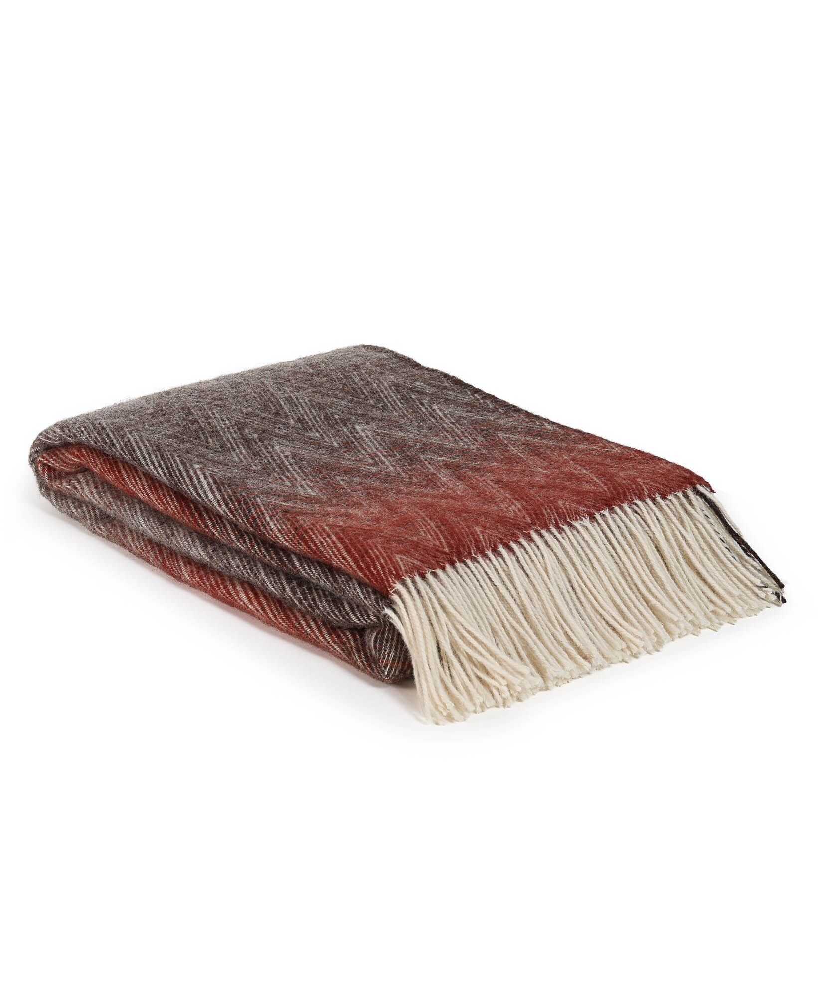 Wool Throw Blanket MISSONI Alba - multicolored red