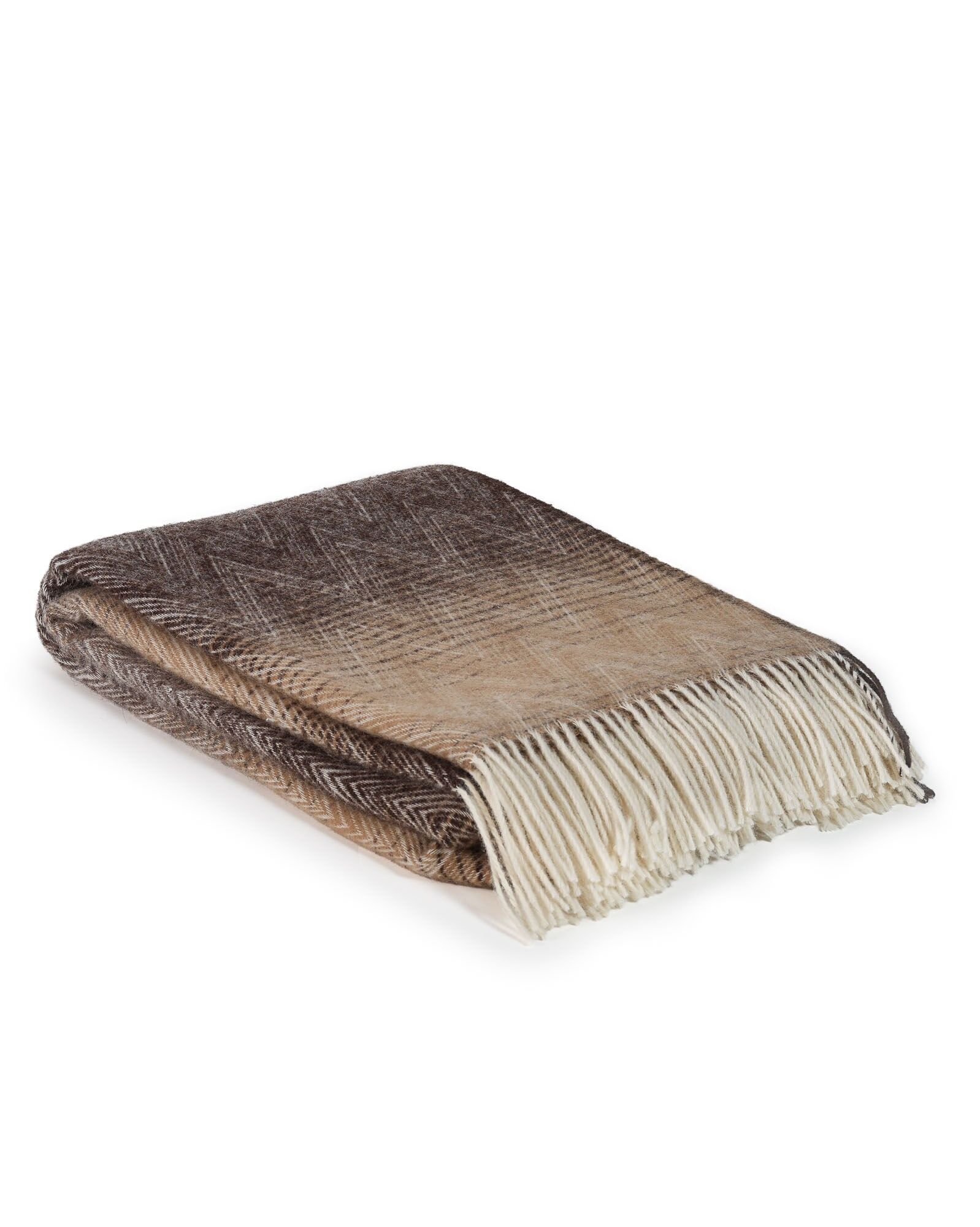 Wool Throw Blanket MISSONI Savana - multi-colored brown