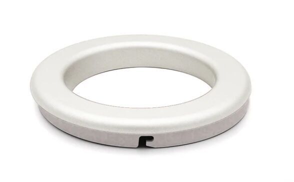 LOCKING RING, Metal Pearl White Touch