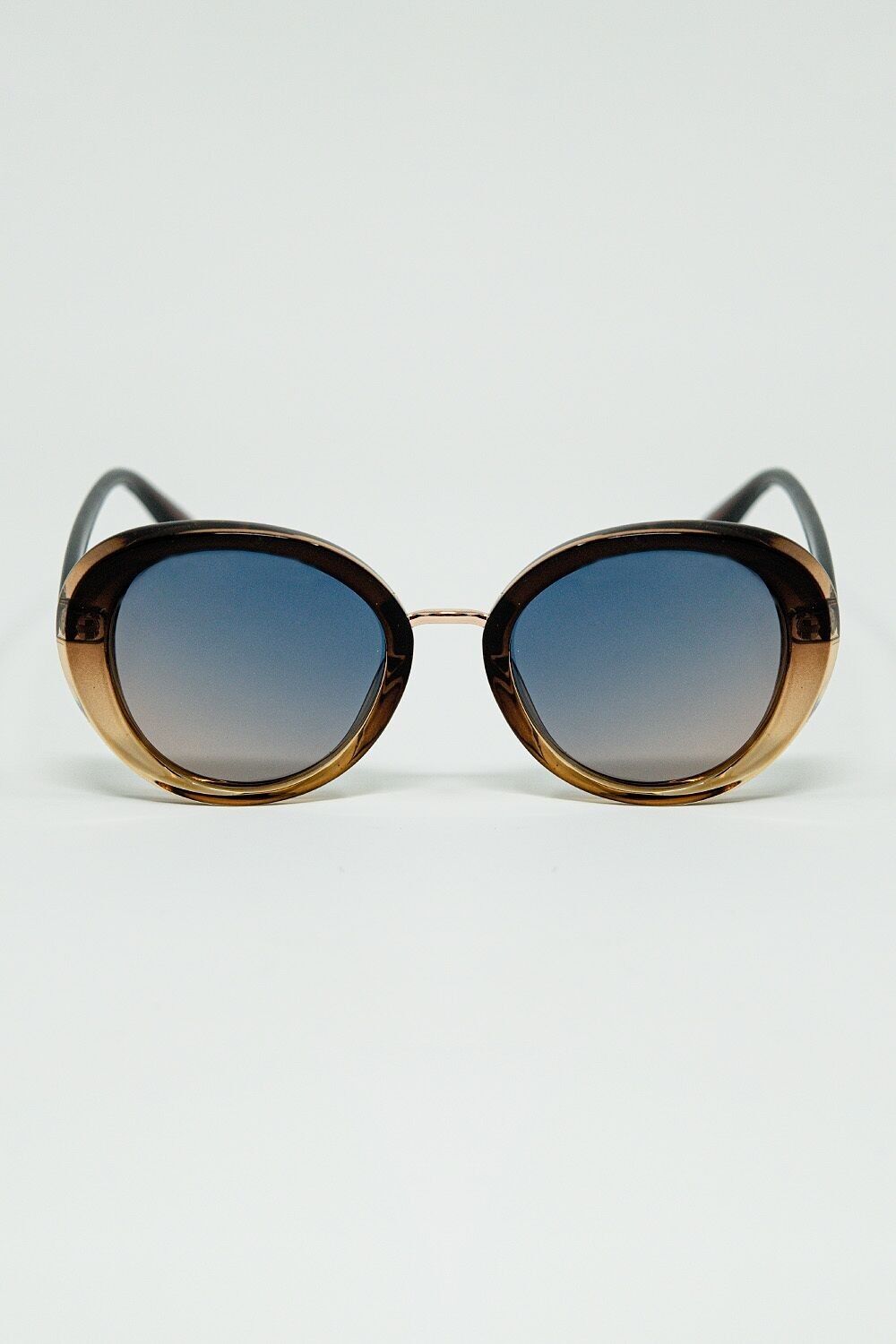Occhiali da sole ovali Golden Sunset Spot