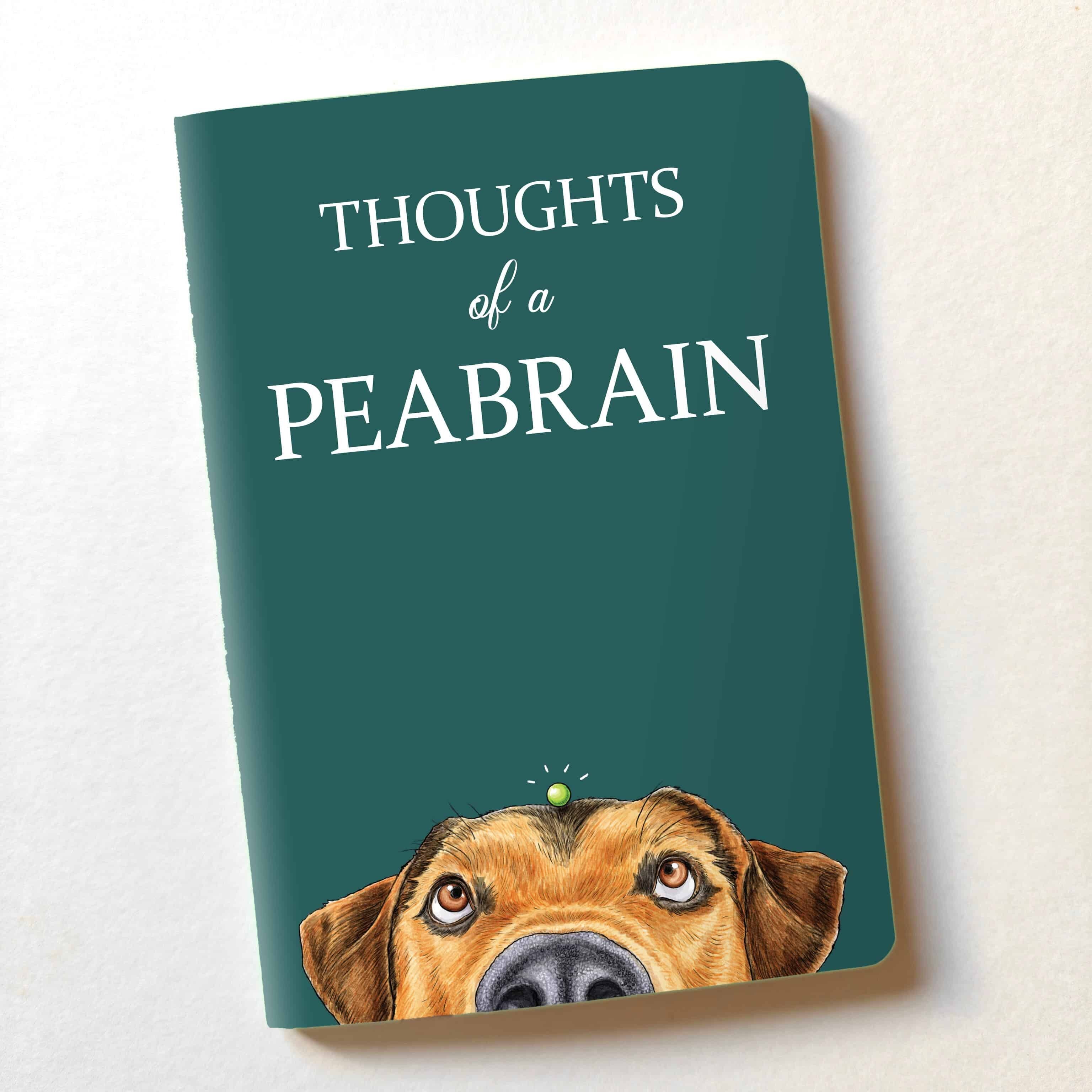 Pea Brain A5 Notizbuch