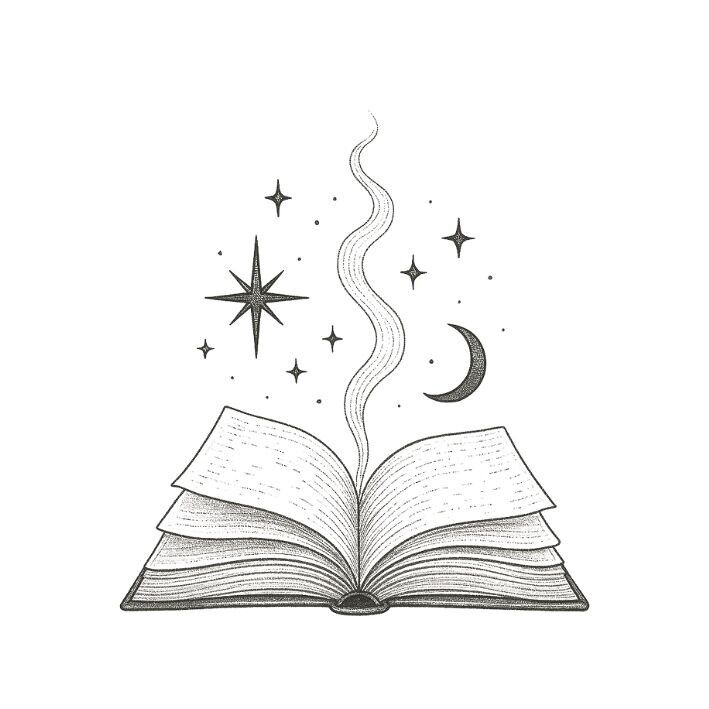 Temporary Tattoo: Enchanted Grimoire