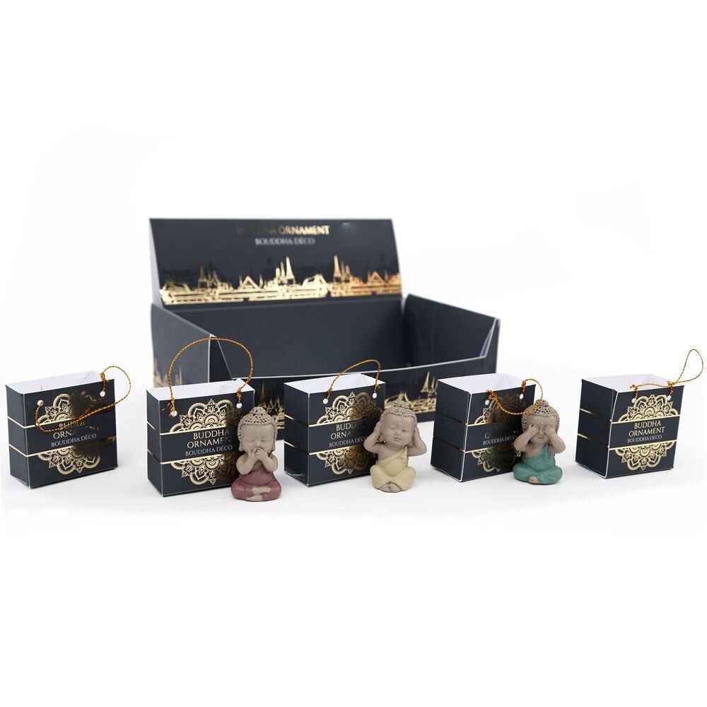 Buddha del tempio da 5,5 cm in una borsa