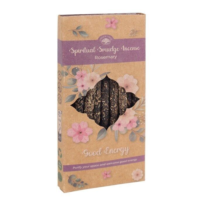 12 Packungen Rosmarin-Räucherstäbchen für positive Energie und spirituelle Zwecke