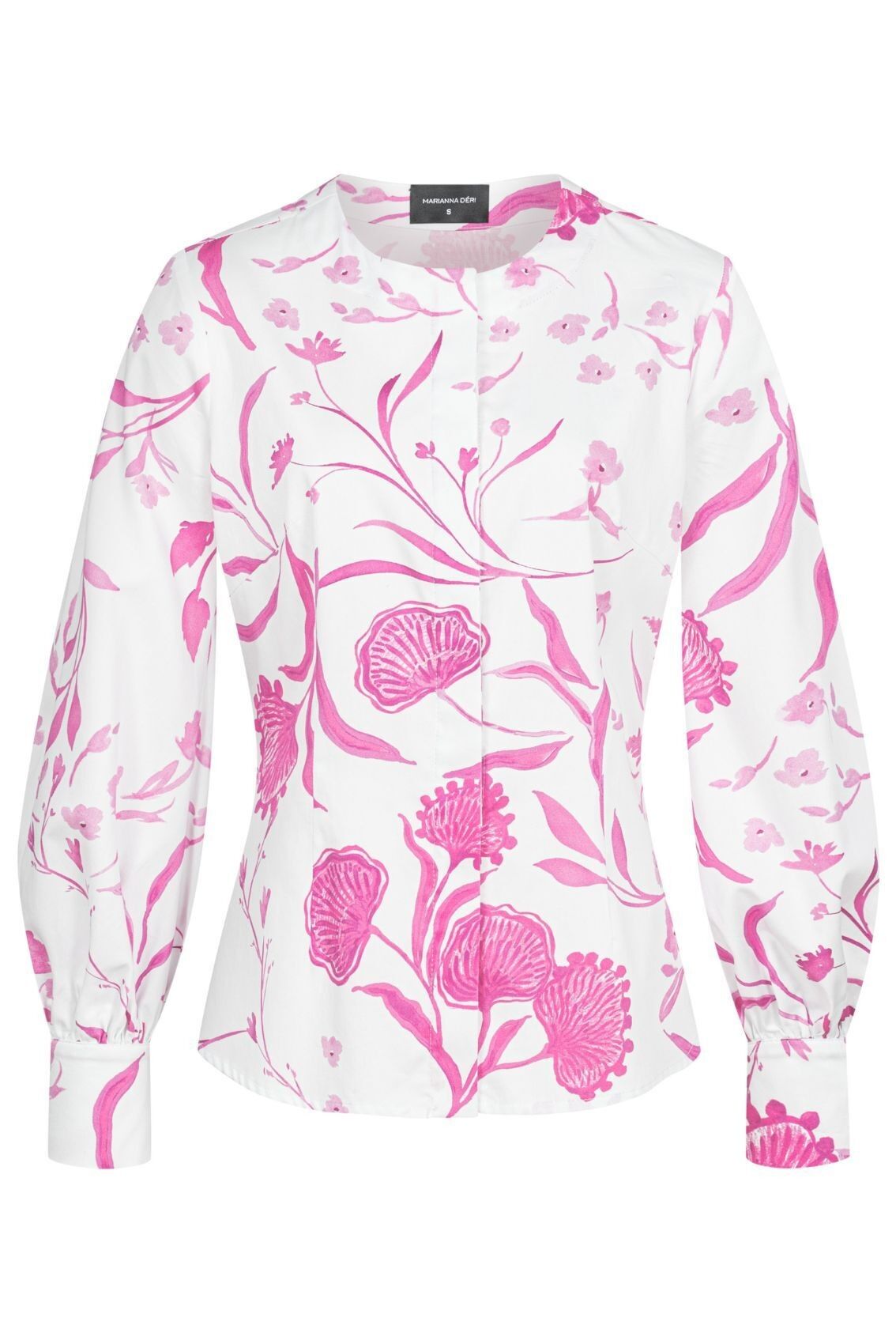 Blusa con estampado floral de acuarela