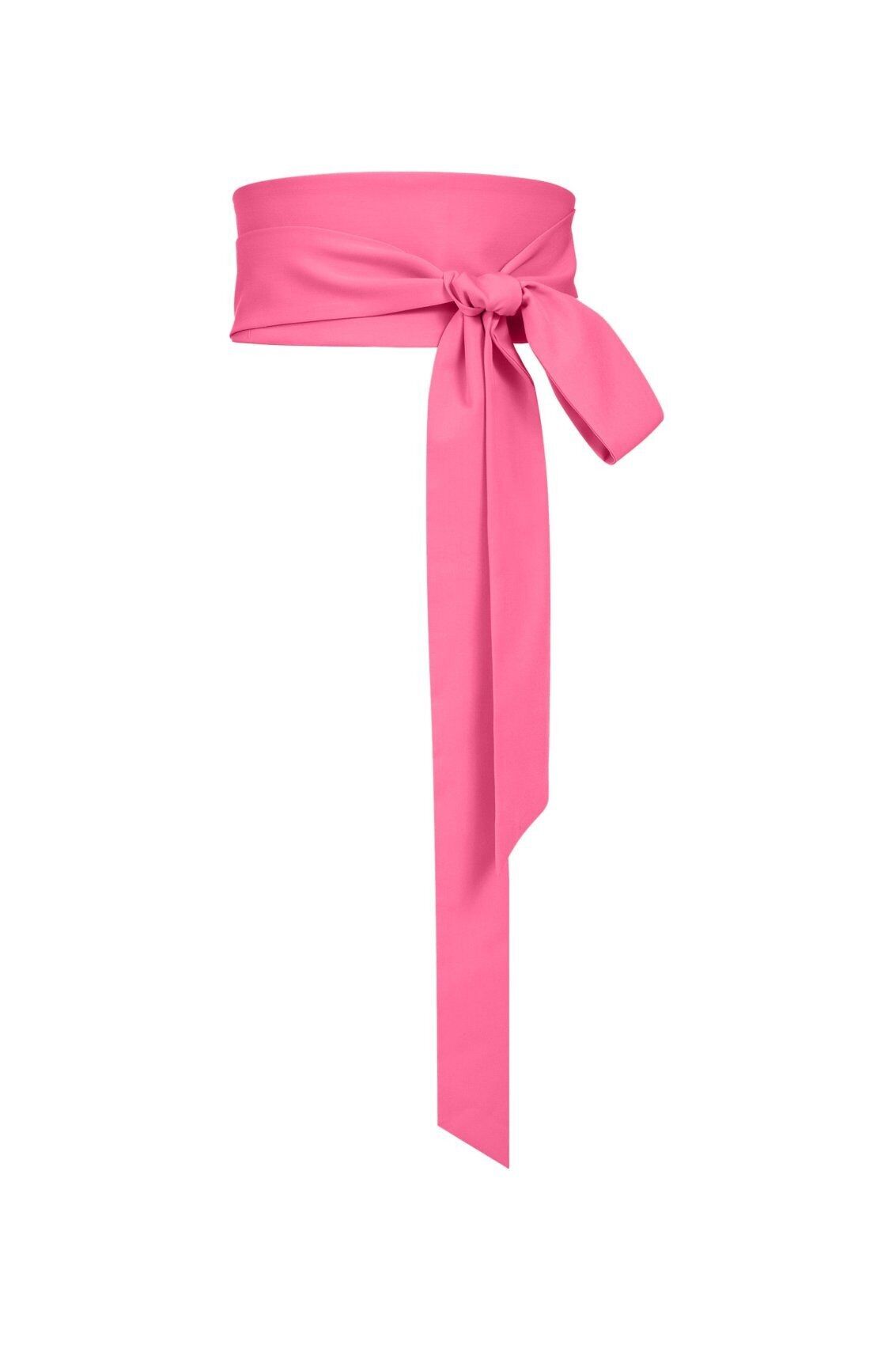 Cintura rosa con nodo