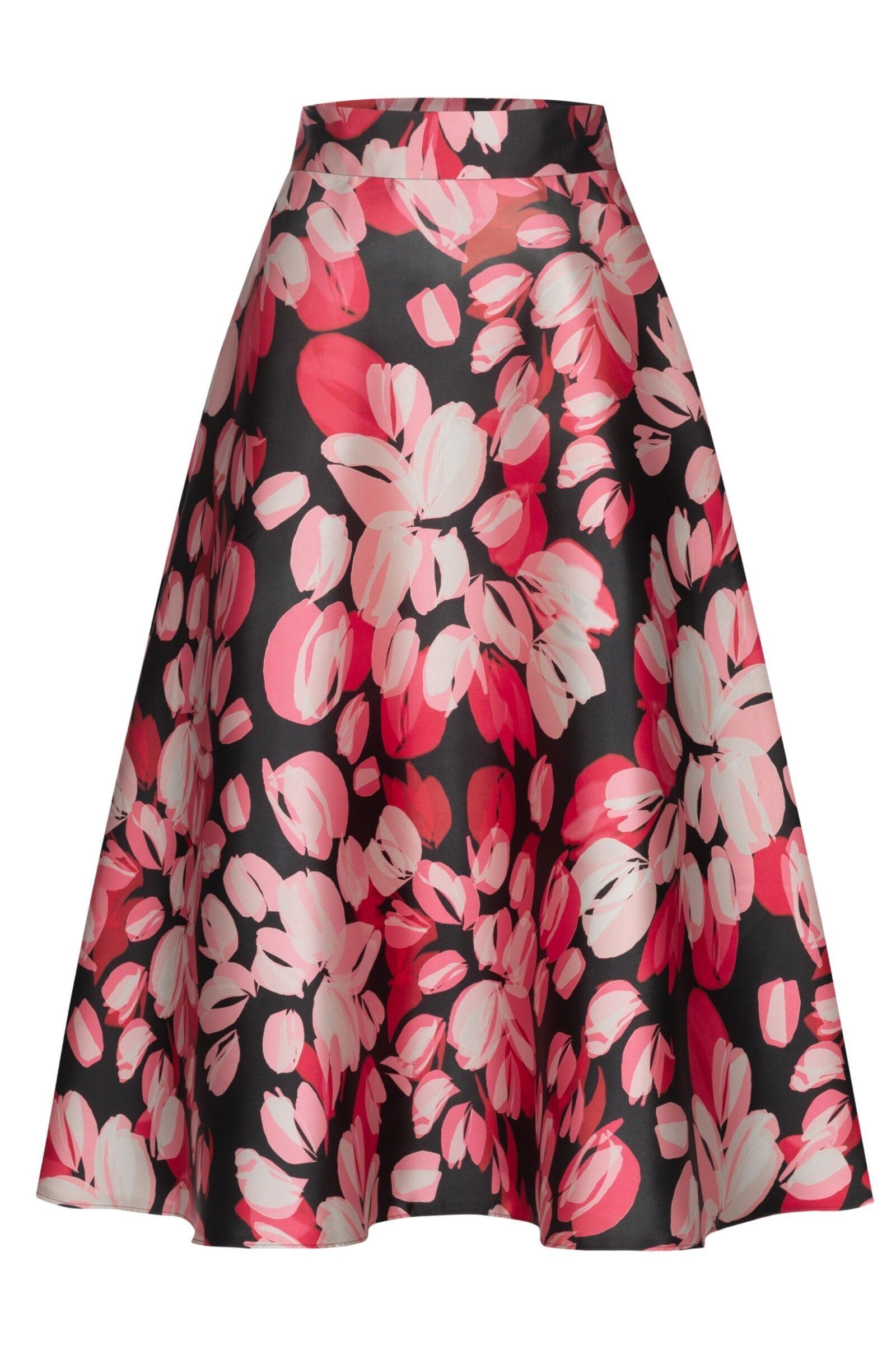 Gonna lunga con motivo floreale