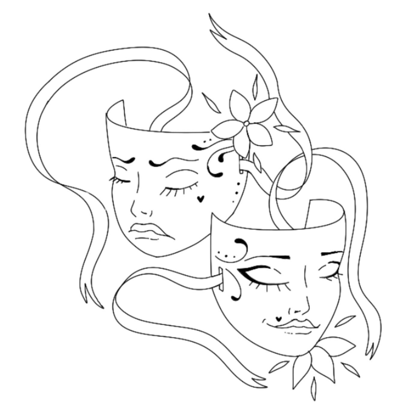 Temporary tattoos: Masks