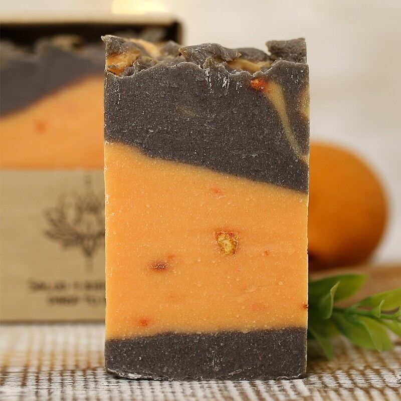 Canela y naranja - pastilla jabón artesano