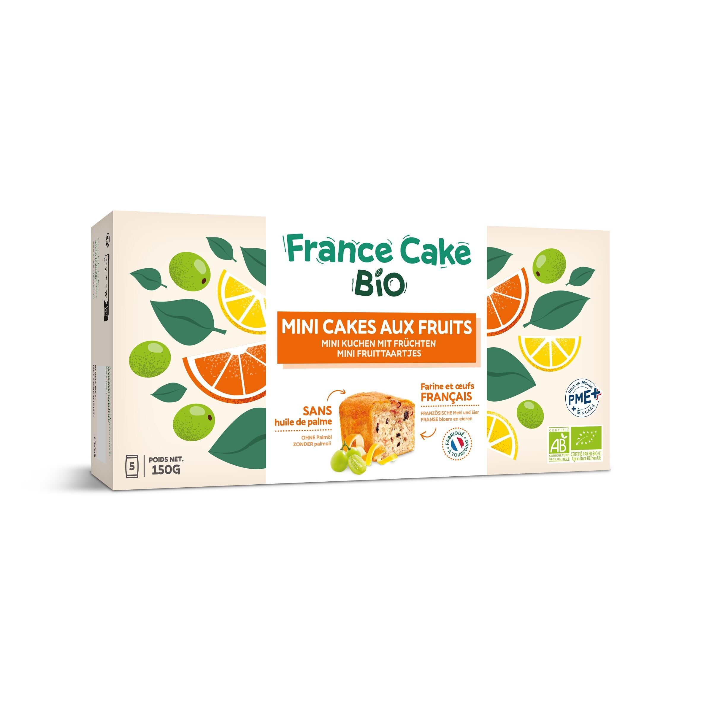 Mini torta alla frutta - France Cake Bio
