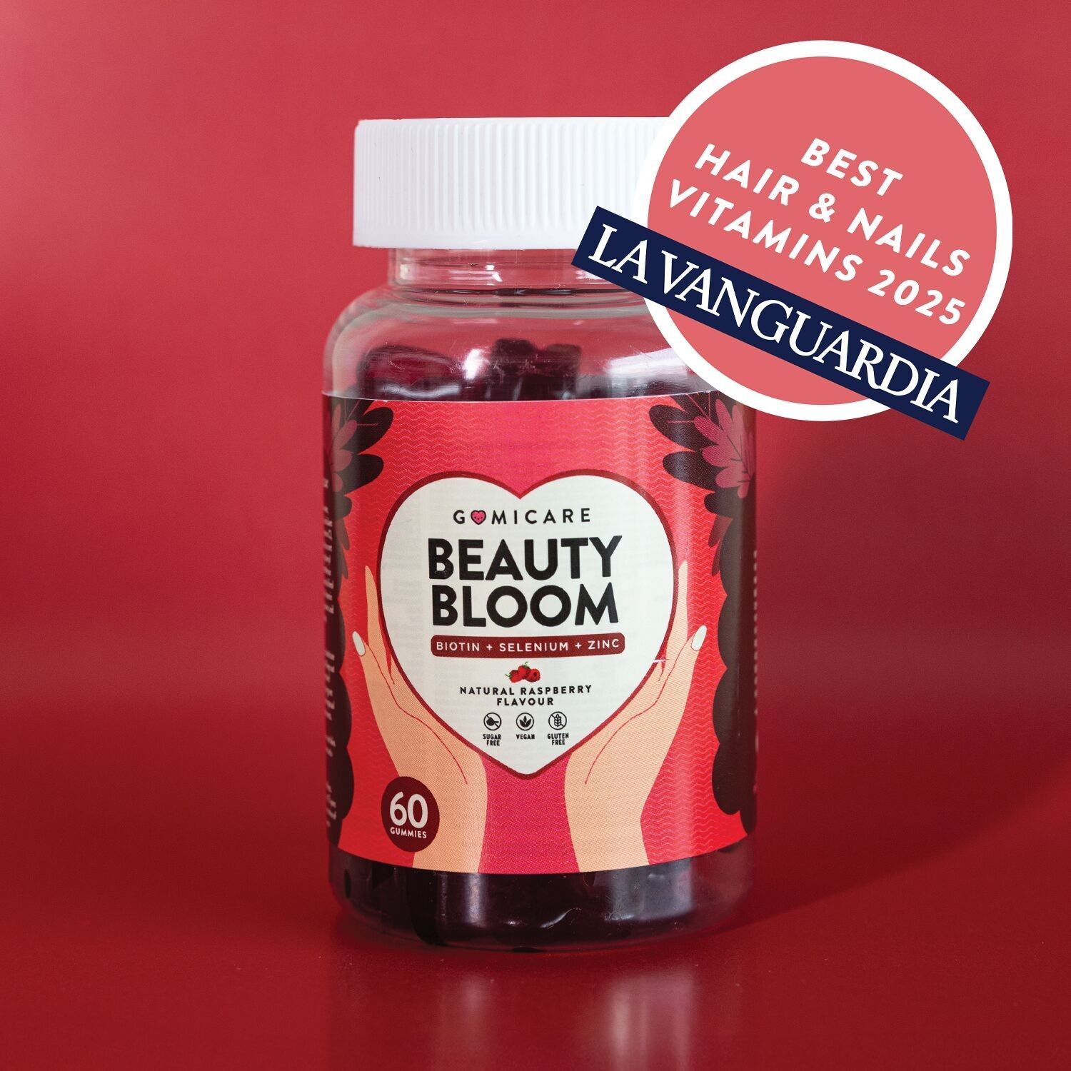 Beauty Bloom – Biotin Haar- und Nagel-Schönheitsgummibärchen