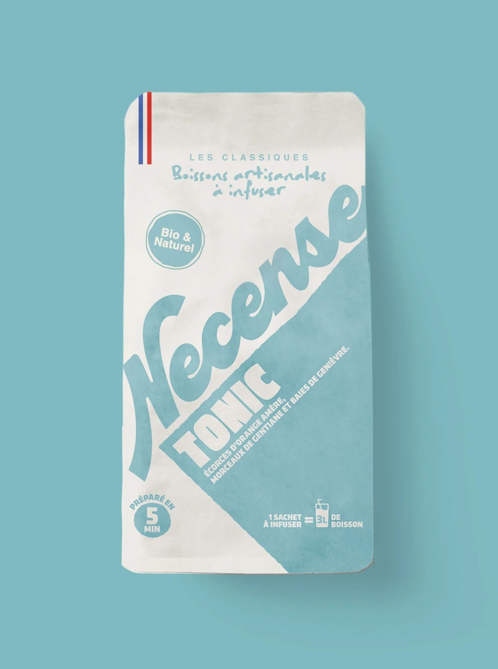 Organic Tonic - Artisanal Beverage - Infused Soda - Grocery/Retail Size - 260g > 3 liters