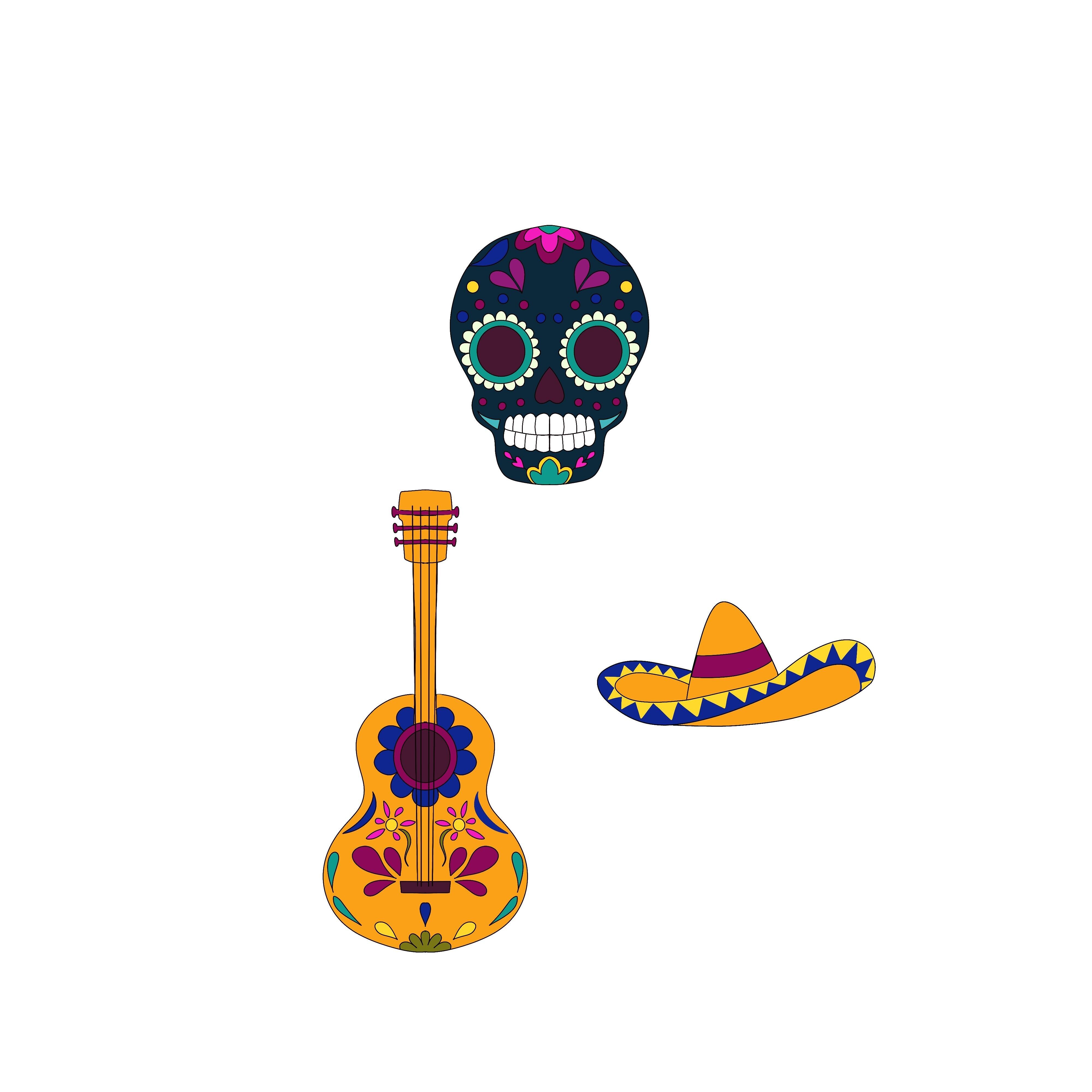 Temporary tattoo: Mexico