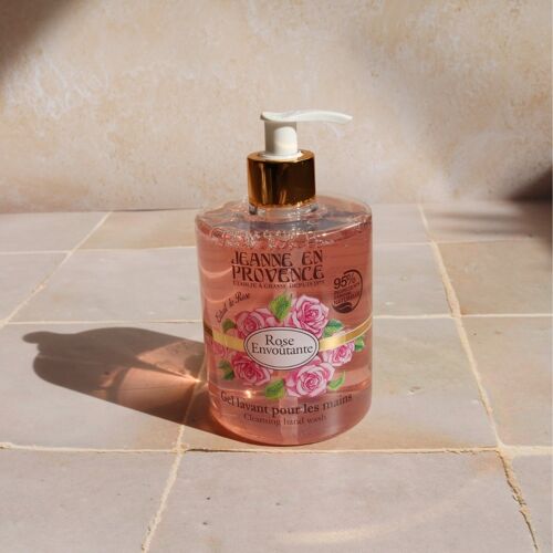 Gel lavant mains rose envoûtante 500ml