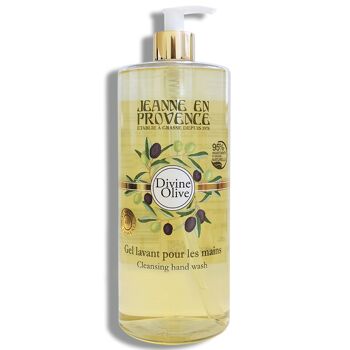 Gel lavant mains divine olive 1 litre 2